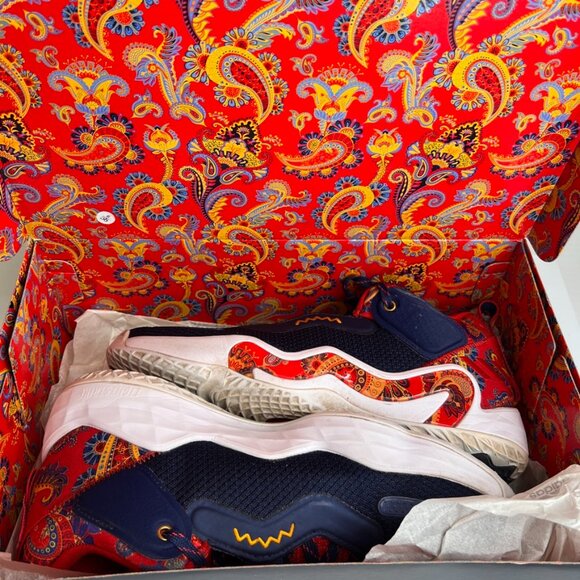 Adidas Shoe Men 9.5 D.O.N. Issue 3 GCA Bel Air Lace Sneaker Street Gym Core Go main image 13